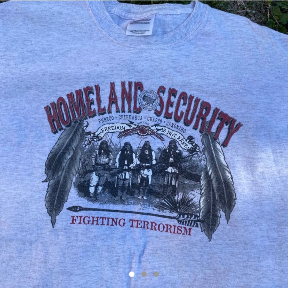 Homeland Security Native American T-Shirt